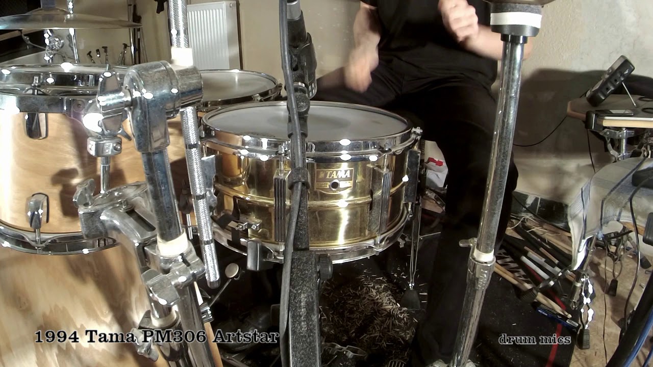 quick snare drum demo | 1994 Tama PM306 Artstar 14