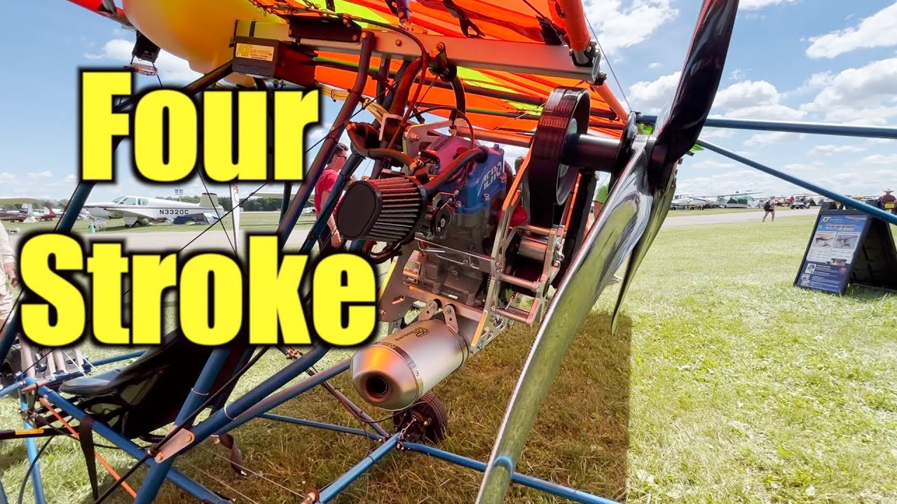 What's This? New 4 Stroke For Ultralight Aircraft Quicksilver
