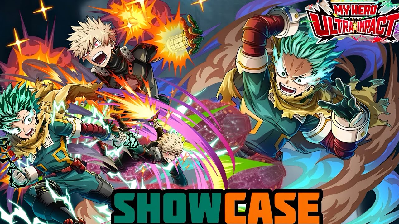 MY HERO ACADEMIA ULTRA IMPACT UR FINAL SEASON IZUKU MIDORIYA AND KATSUKI BAKUGO SHOWCASE 