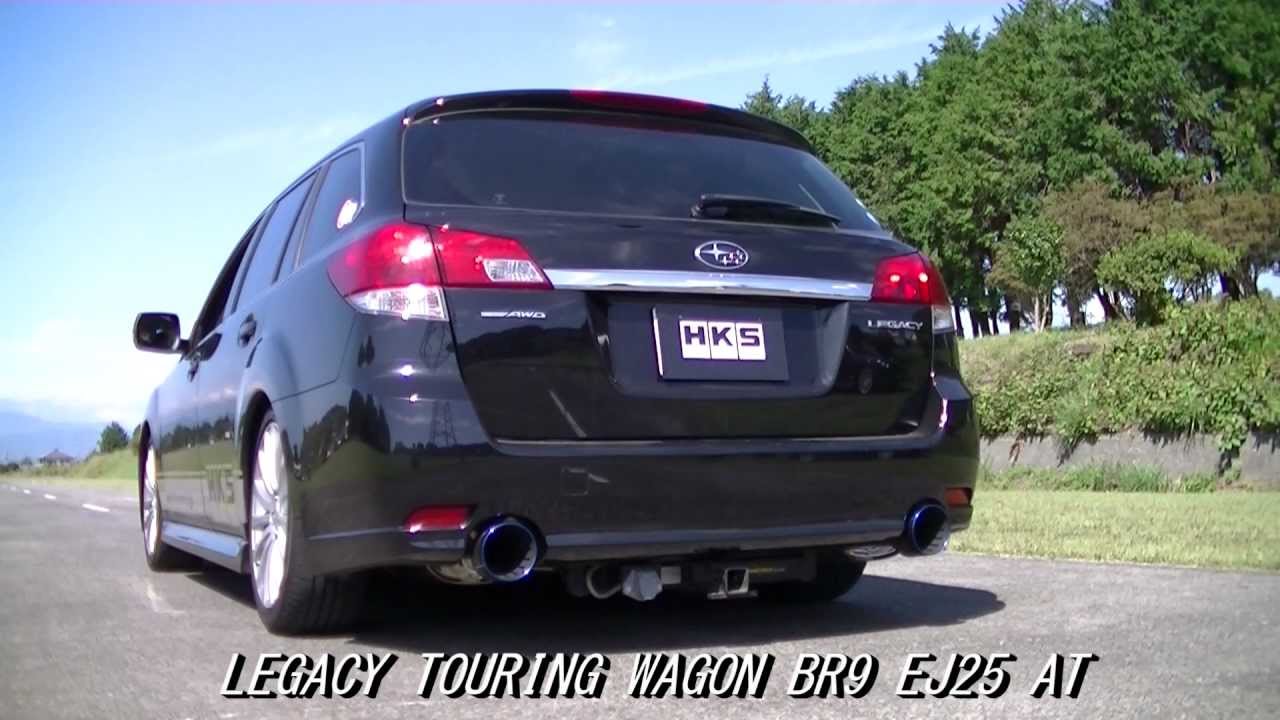 SUBARU LEGACY BR9 BM9 EJ25 HKS SUPER TURBO MUFFLER