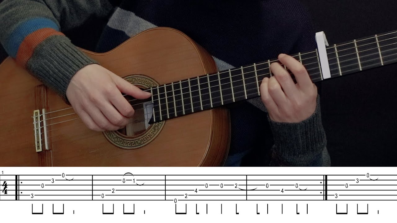 HIM - Join Me In Death | Classical Guitar | + TABS