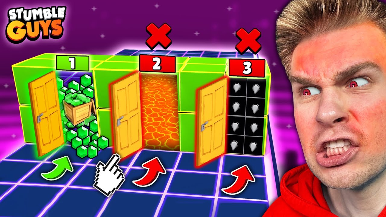 NIE WYBIERZ ZŁYCH DRZWI… ❌🚪 w Stumble Guys! ⚠️ *EKSTREMALNE*