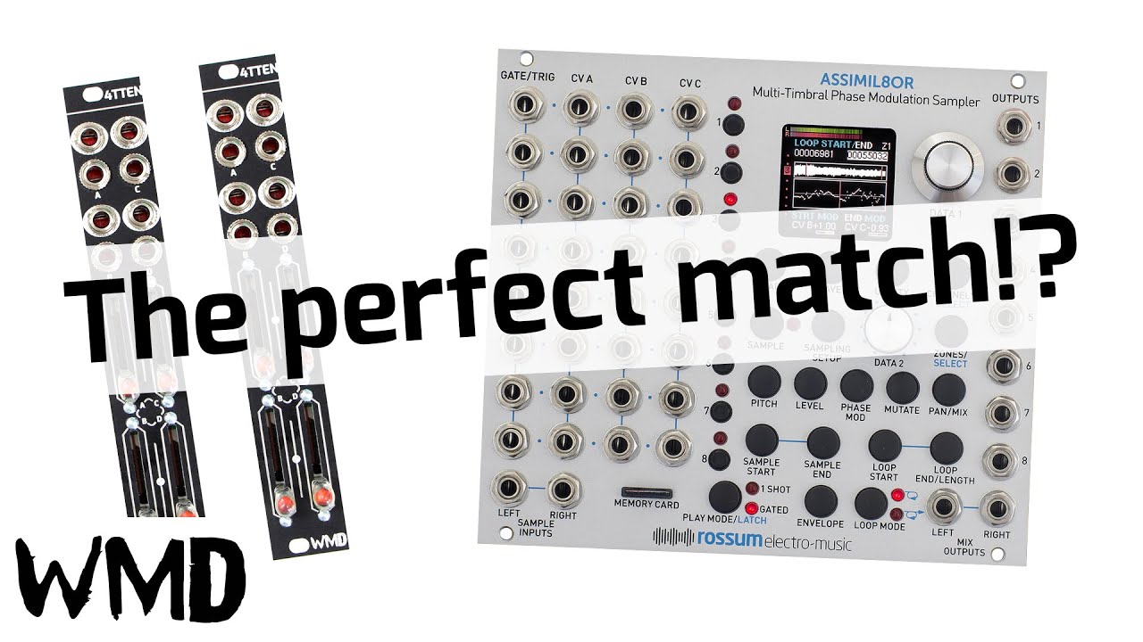 WMD 4TTEN - In-use demo with Rossum Electro-music Assimil8or