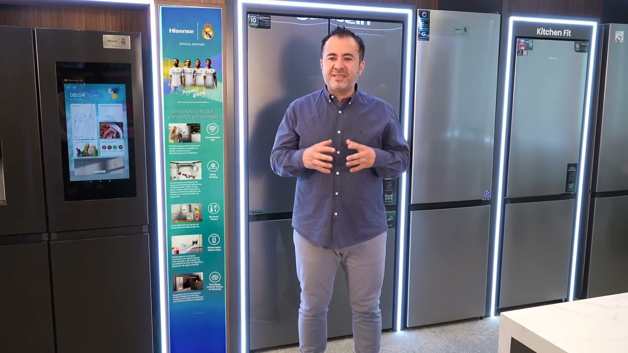 Frigorífico Kitchen Fit - La revolución en diseño y eficiencia | Hisense