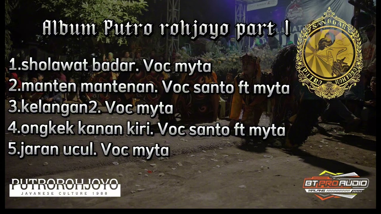 YANG LAGI VIRAL!!(SHOLAWAT JARANAN) ALBUM ROHJOYO PART 1 FEAT BT PRO AUDIO