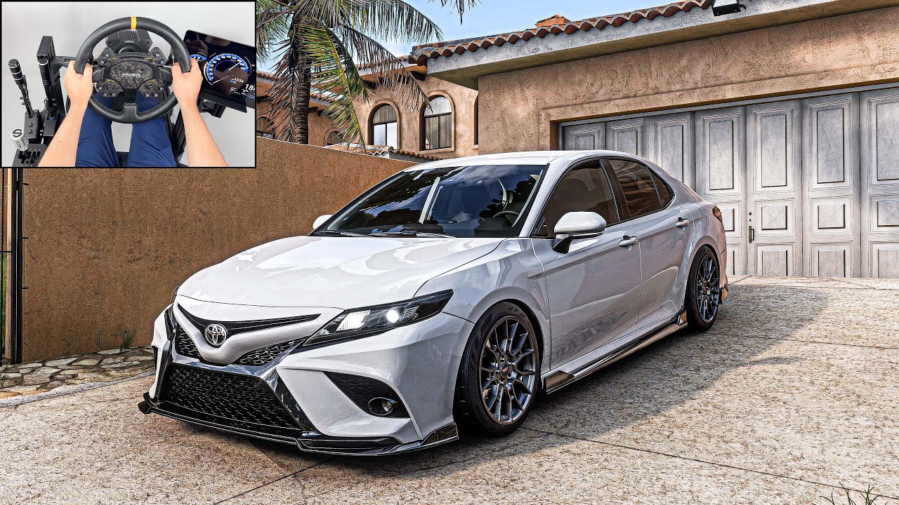 Toyota Camry TRD | Forza Horizon 5 | Steering Wheel Gameplay