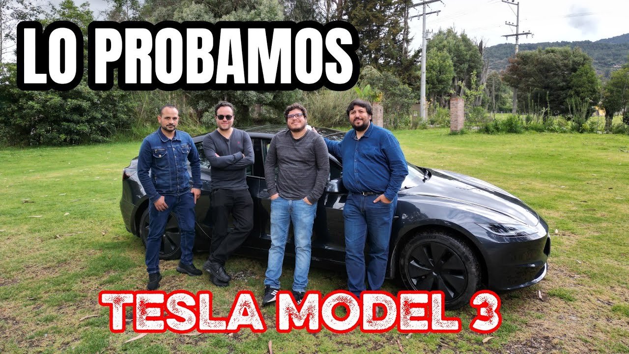 TESLA MODEL 3 en Colombia 🇨🇴 ¿Es tan bueno como dicen?