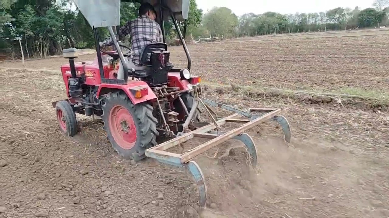 Mahindra Yuvraj 215 di_15 HP tractor🚜 Performance check#tracter #minitractor #કેપ્ટન ટેકટર
