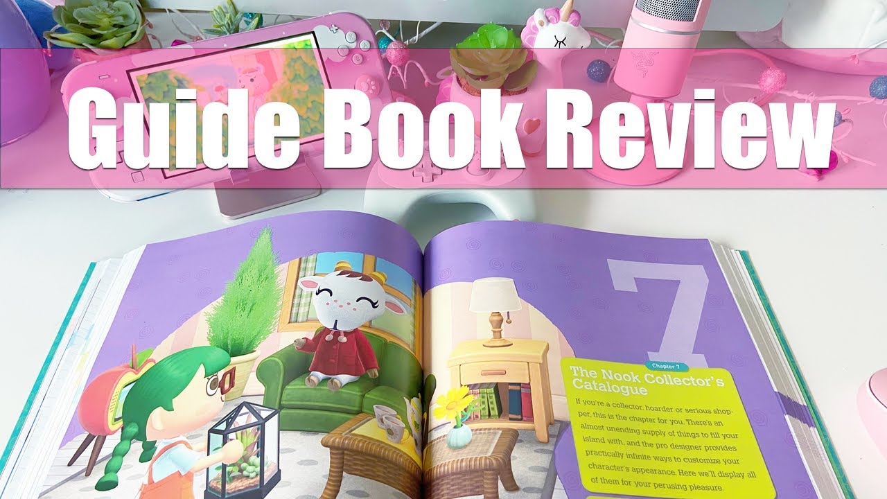 Animal Crossing New Horizons Guide Book Flip Through and Review
