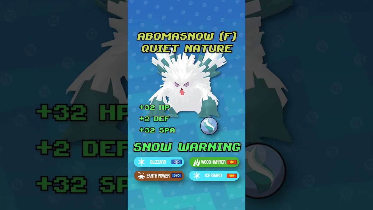 Этот БИЛД на МЕГА АБОМАСНОУ делает его ПО-НАСТОЯЩЕМУ МОЩНЫМ в Pok&eacute;mon Champions