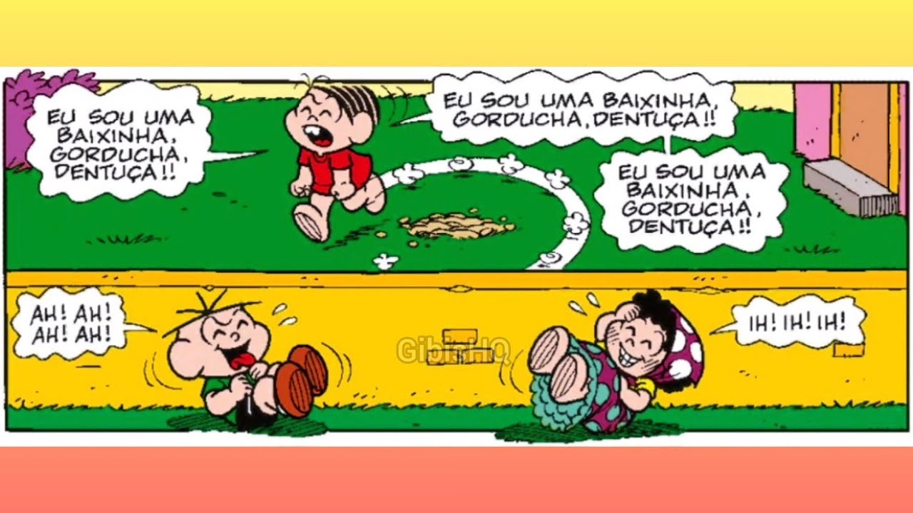 Mônica Cebolinha e Cascão em A SIMPATIAS DO AMOR💘/Quadrinhos/Gibis 