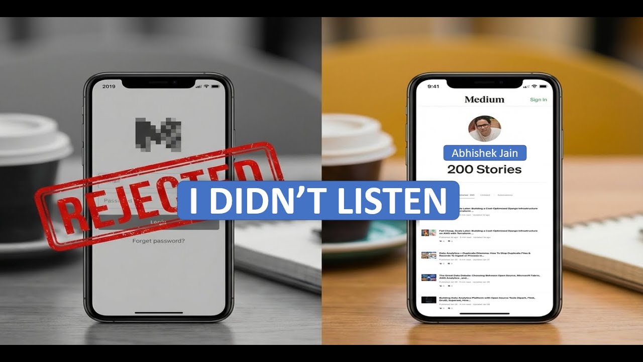 Trap Of Validation in IT Company : Rejection Fueled My 200 Blogs With more than 300 YouTube Videos