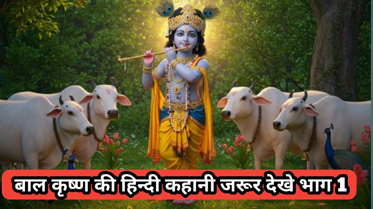 बाल कृष्ण की हिन्दी कहानी जरूर देखे भाग 1