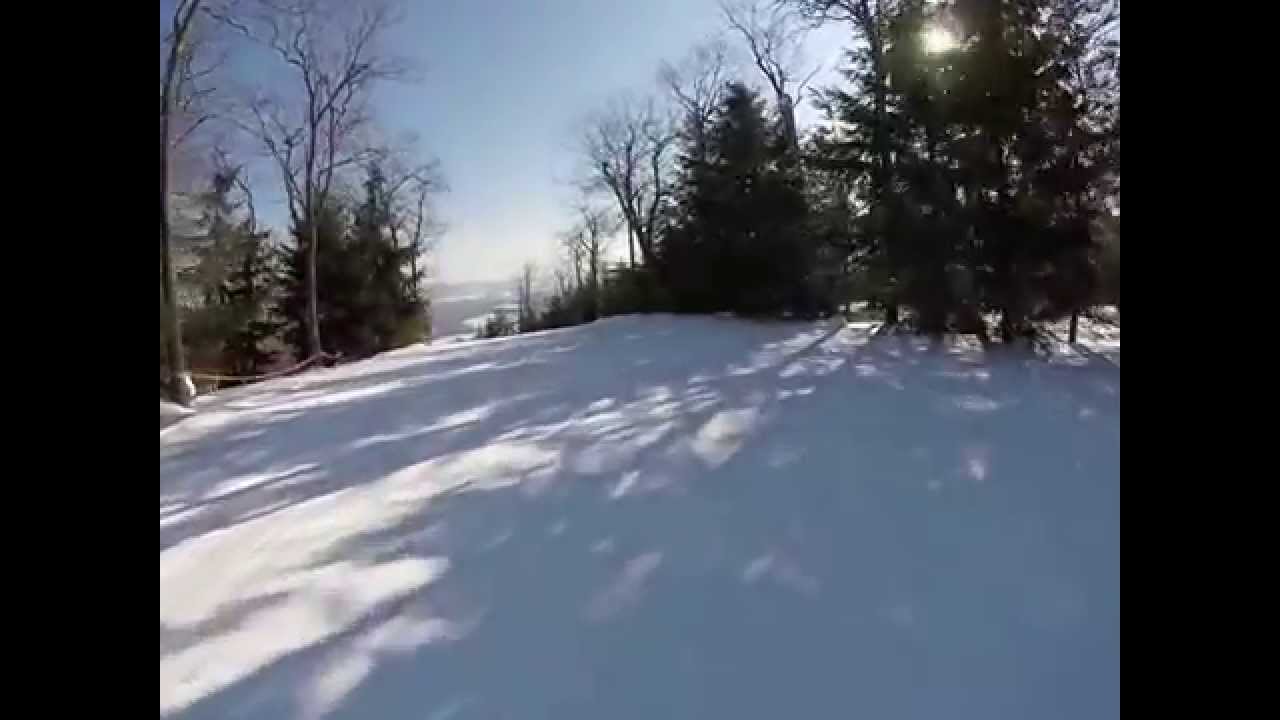 Slalom, a Diamond designated slope at Elk Mountain Ski Resort