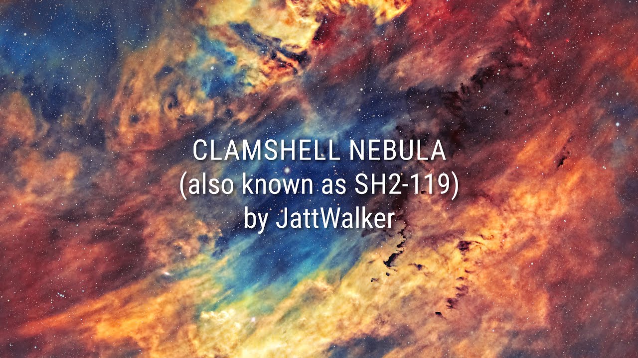 Clamshell Nebula (SH2-119) by JattWalker