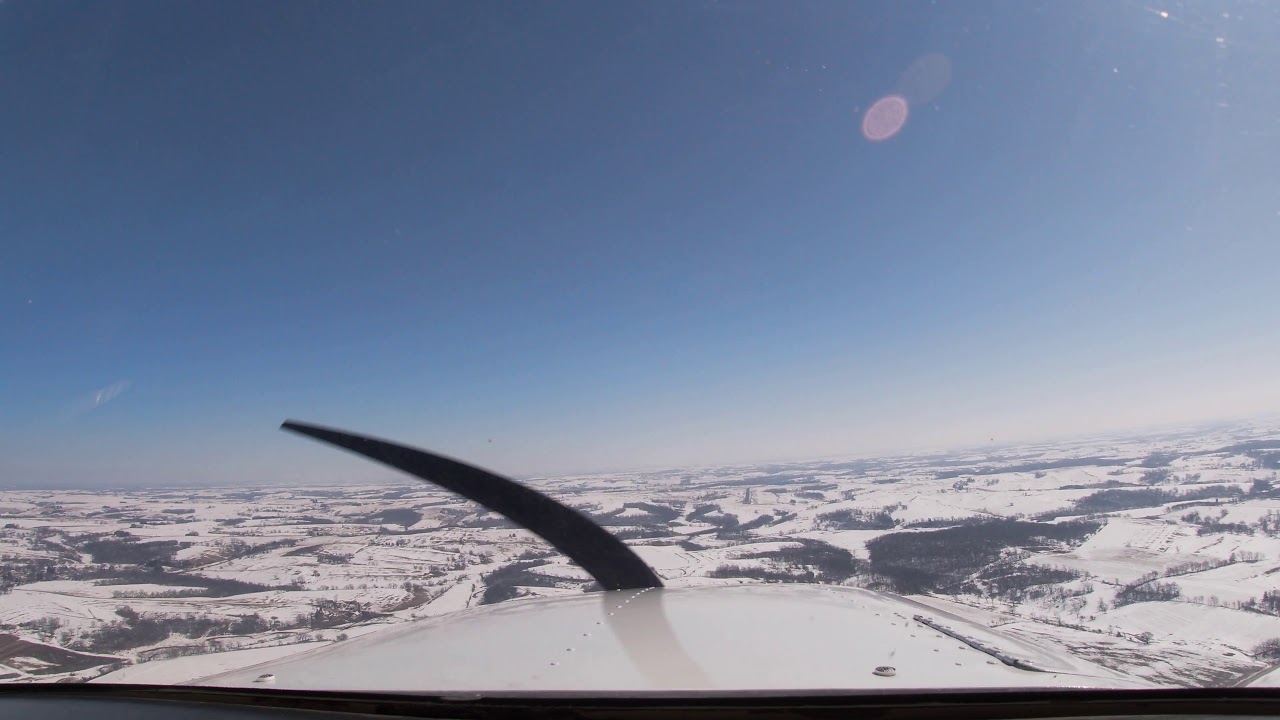 Approach and Landing KMRJ runway 11 Cessna 150 - 4K