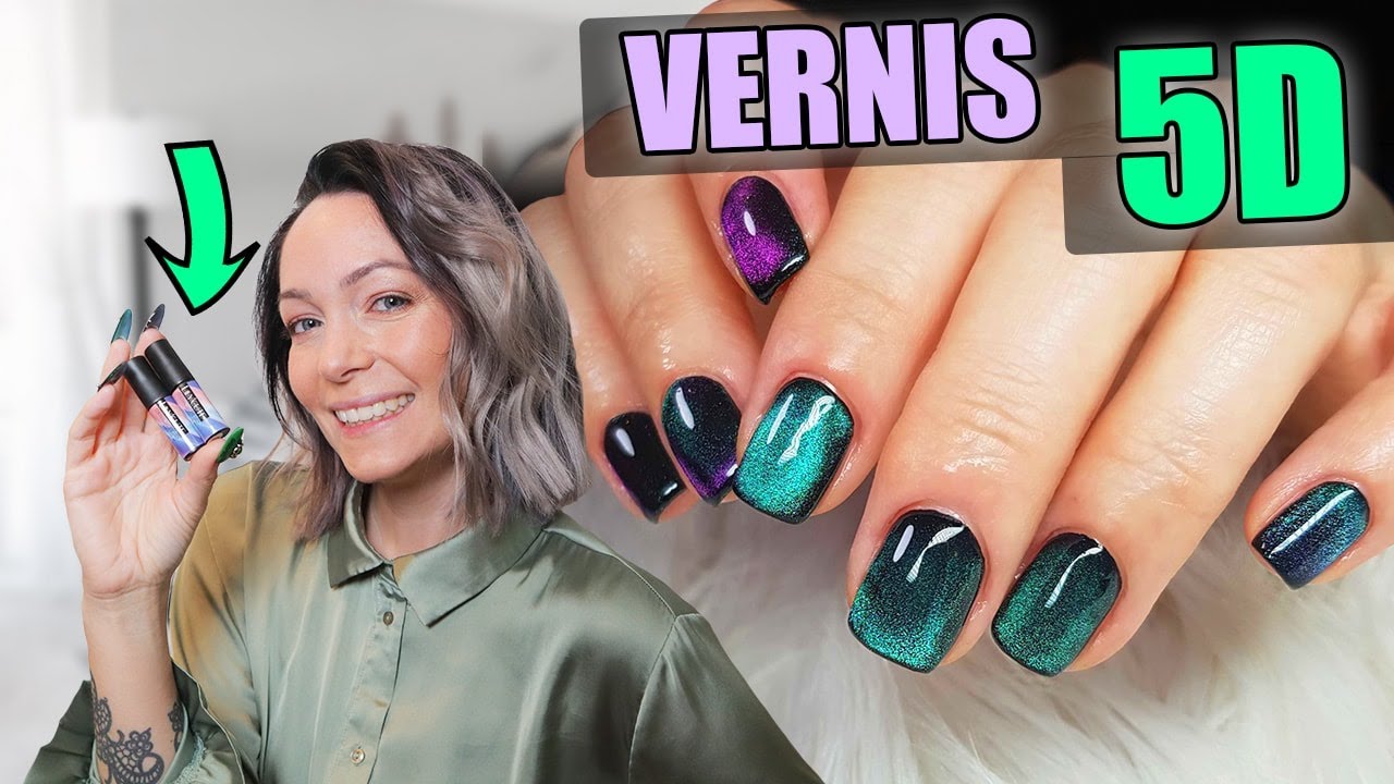 TUTO VERNIS SEMI PERMANENT 5D | C'EST MAGIQUE !