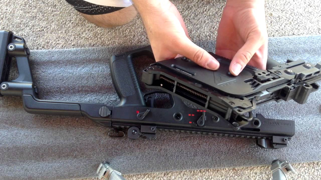 KWA KRISS VECTOR SUPER V REVIEW PART 2 AIRSOFT GBB MAX DETAIL & DISASSEMBLY