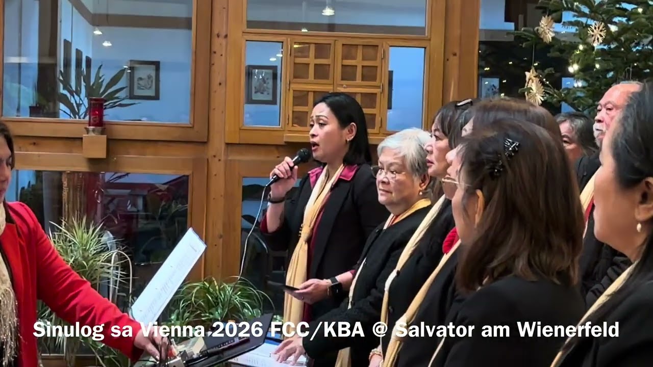 Sinulog sa Vienna 2026 FCC/KBA-ALLELUIA-Our Lady of Manaoag Choir…January 18,2026 Sunday 11:30 AM