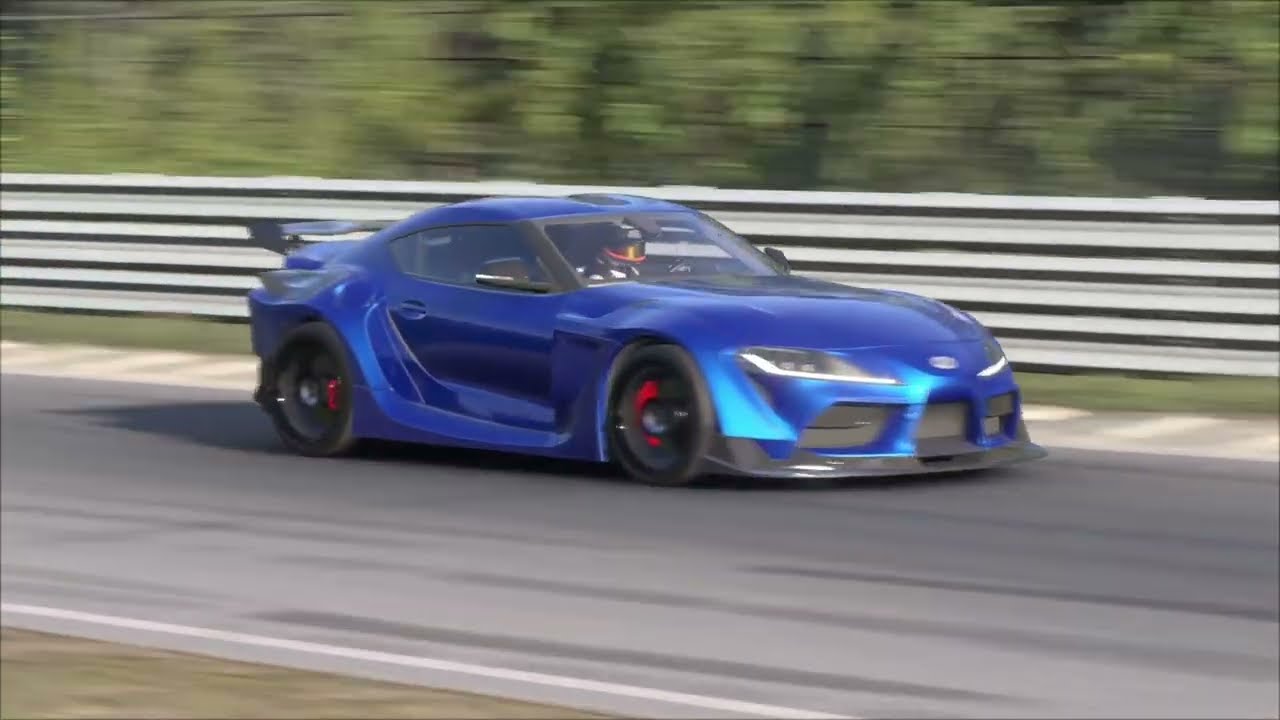 107 First replay from Forza motorsport (8) Lime rock with GR Supra One make race