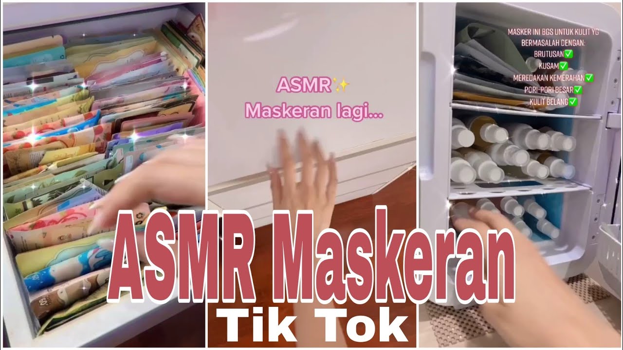 ASMR Maskeran |Tik Tok| |Part 4|