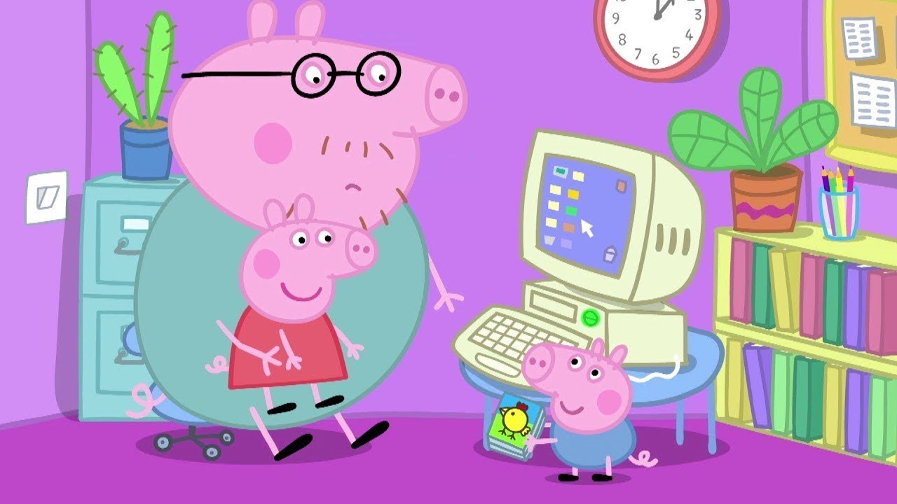 Prasátko Peppa | Šťastný Peppa | Kreslená