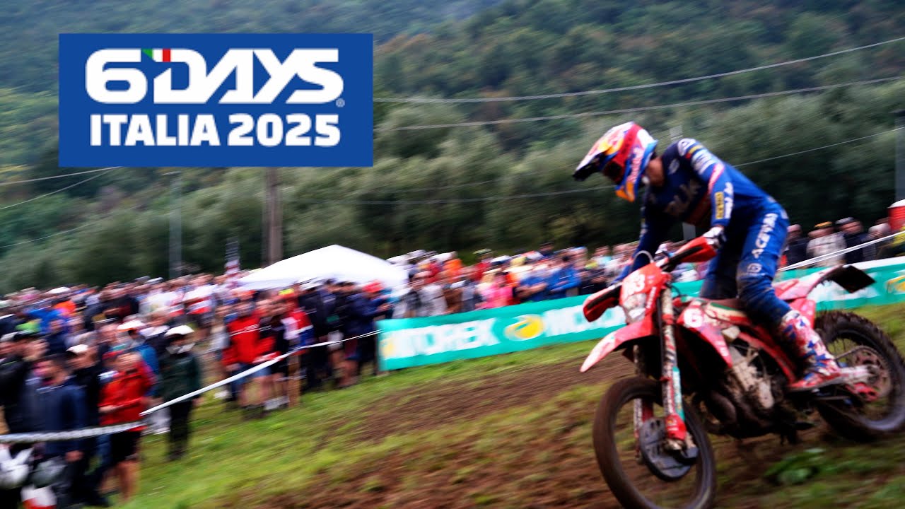 ISDE 2025 Six Days Bergamo Italia Day 1 Highlights