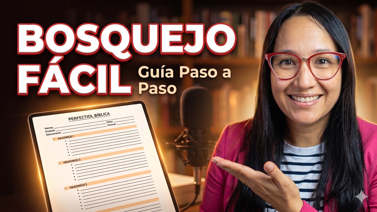 Guia Practica para hacer un Bosquejo Biblico - PARA PRINCIPIANTES