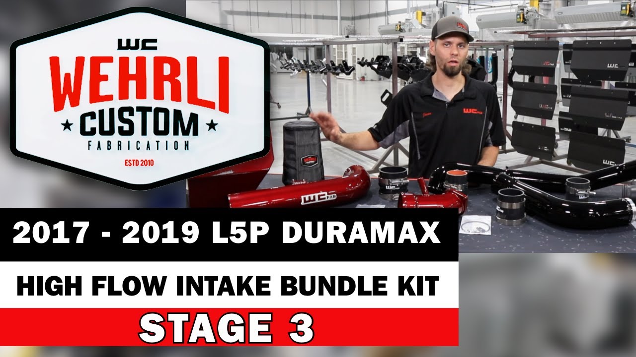 Комплект впускного коллектора высокой производительности WCFab 2017–2019 L5P Duramax Stage 3