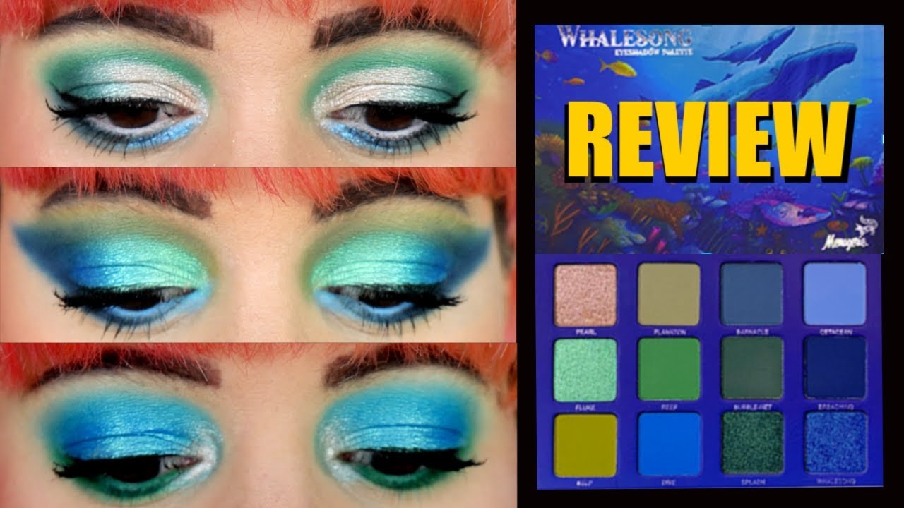 Палетка Menagerie Cosmetics Whalesong | 3 образа и обзор