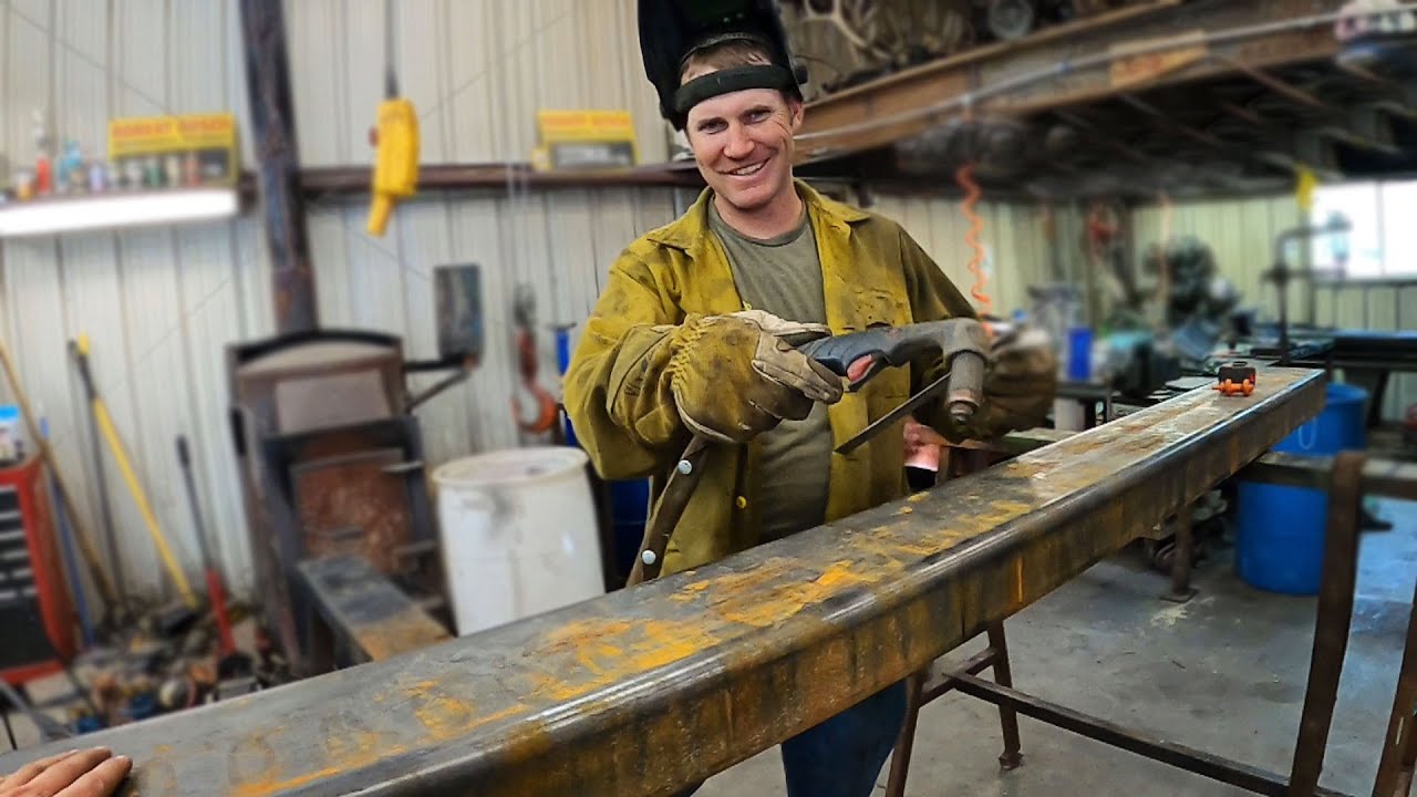 Making an UGLY piece of metal into something PRETTY for the Old GMC!!