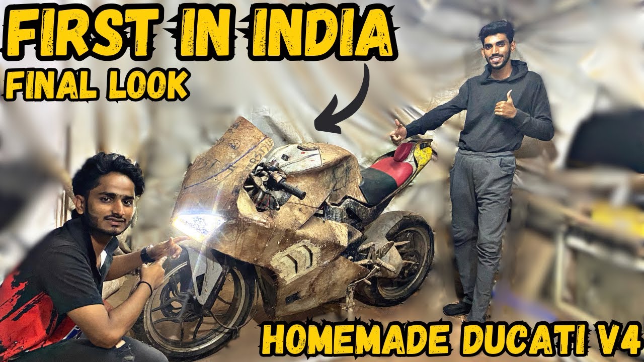 Pulsar Ns200 To Ducati V4 || Final Look Complete 🫣😱