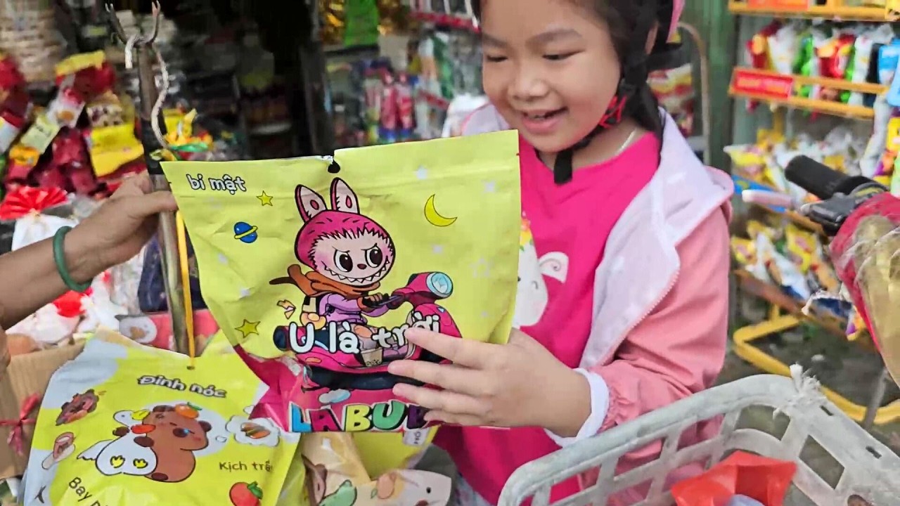 🛍️🌟 Muội mua túi mù khổng lồ 💖 Xí Mụi Food 1112