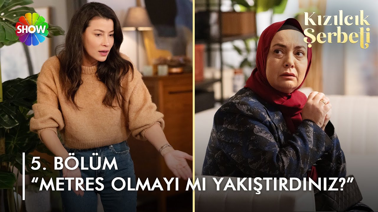Pembe'nin iftirası Alev'i çıldırttı! |  @kizilcikserbetidizi 5. Bölüm