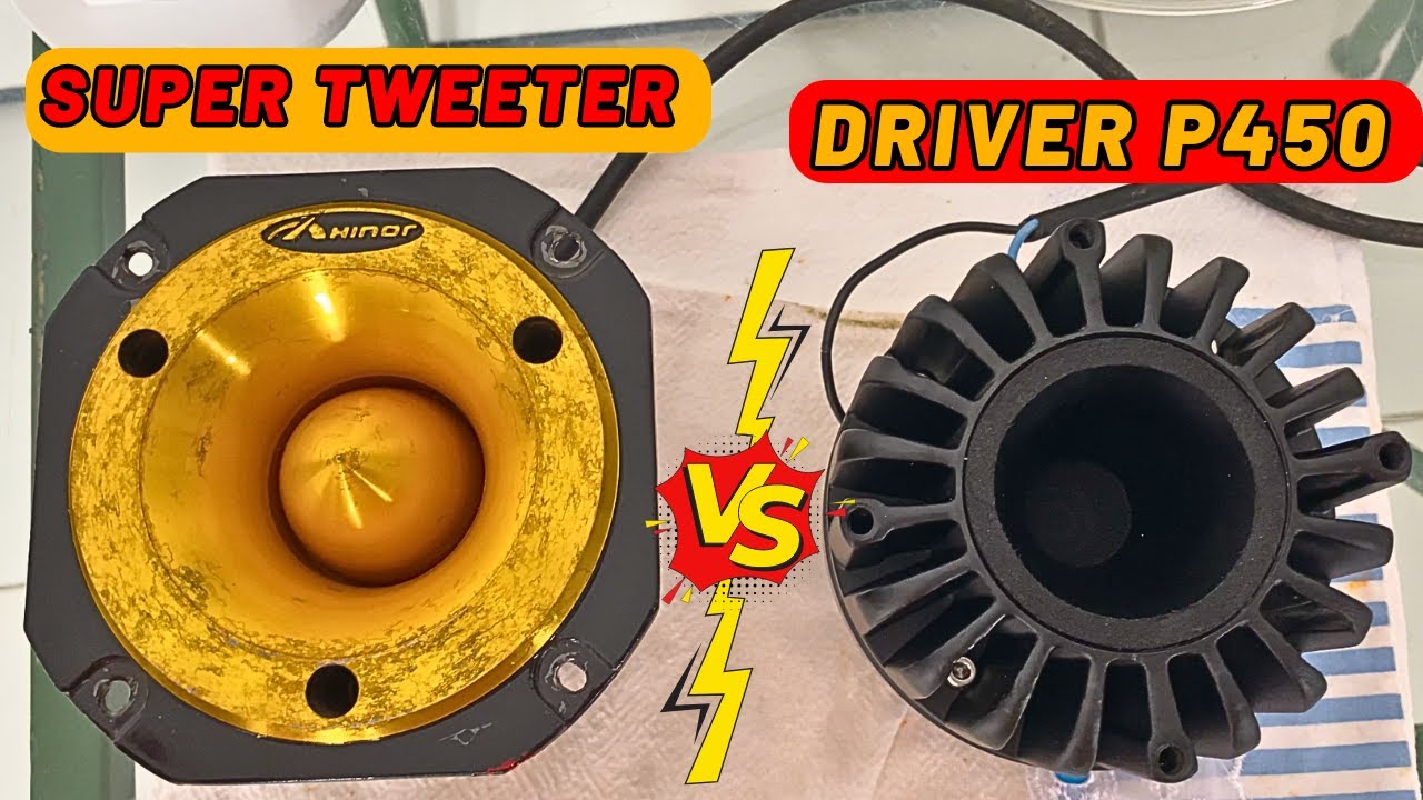 Veja TRETA! Driver TI P450 EAP vs Super Tweeter  #somautomotivo