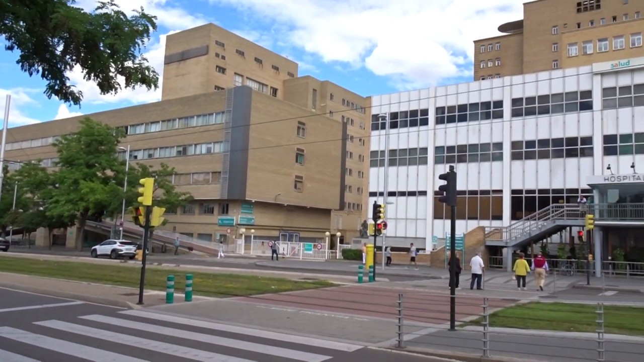 Hospital Miguel Servet y Estadio de la Romareda. Zaragoza. Junio 2020