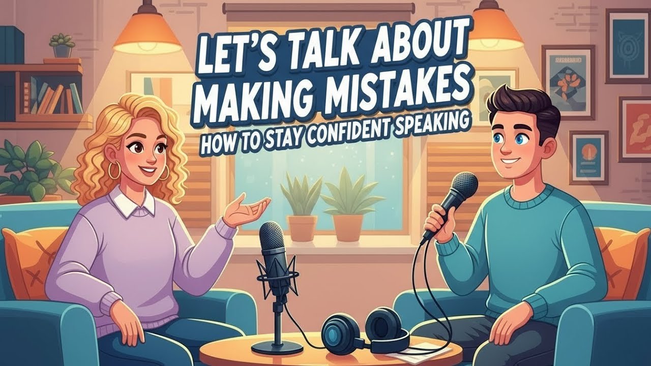 Let’s Talk About Making Mistakes | How to Stay Confident Speaking | Real English Advice