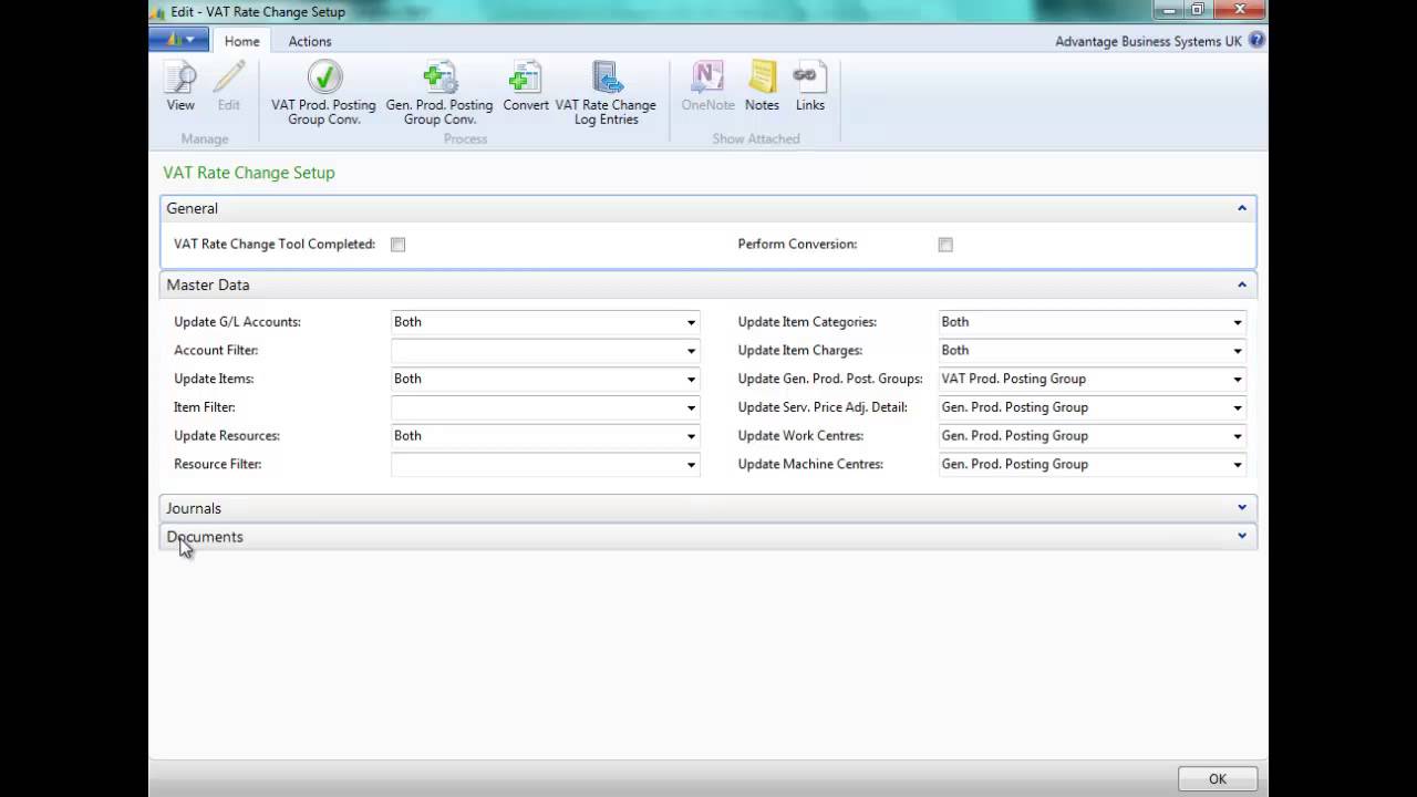 NAV 2013 VAT Rate Change Tool
