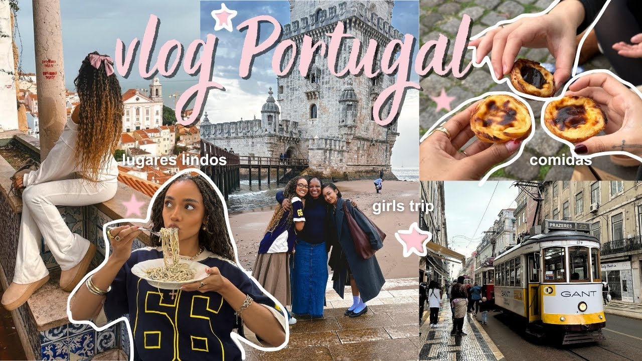 Girls trip para Portugal no outuno | vlogão da viagem 🇵🇹 🥮🍂