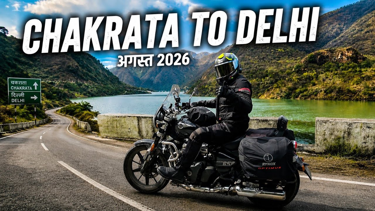 Chakrata to Delhi Bike Ride 🏍️ | Epic Mountain Road Trip | Uttarakhand to Delhi