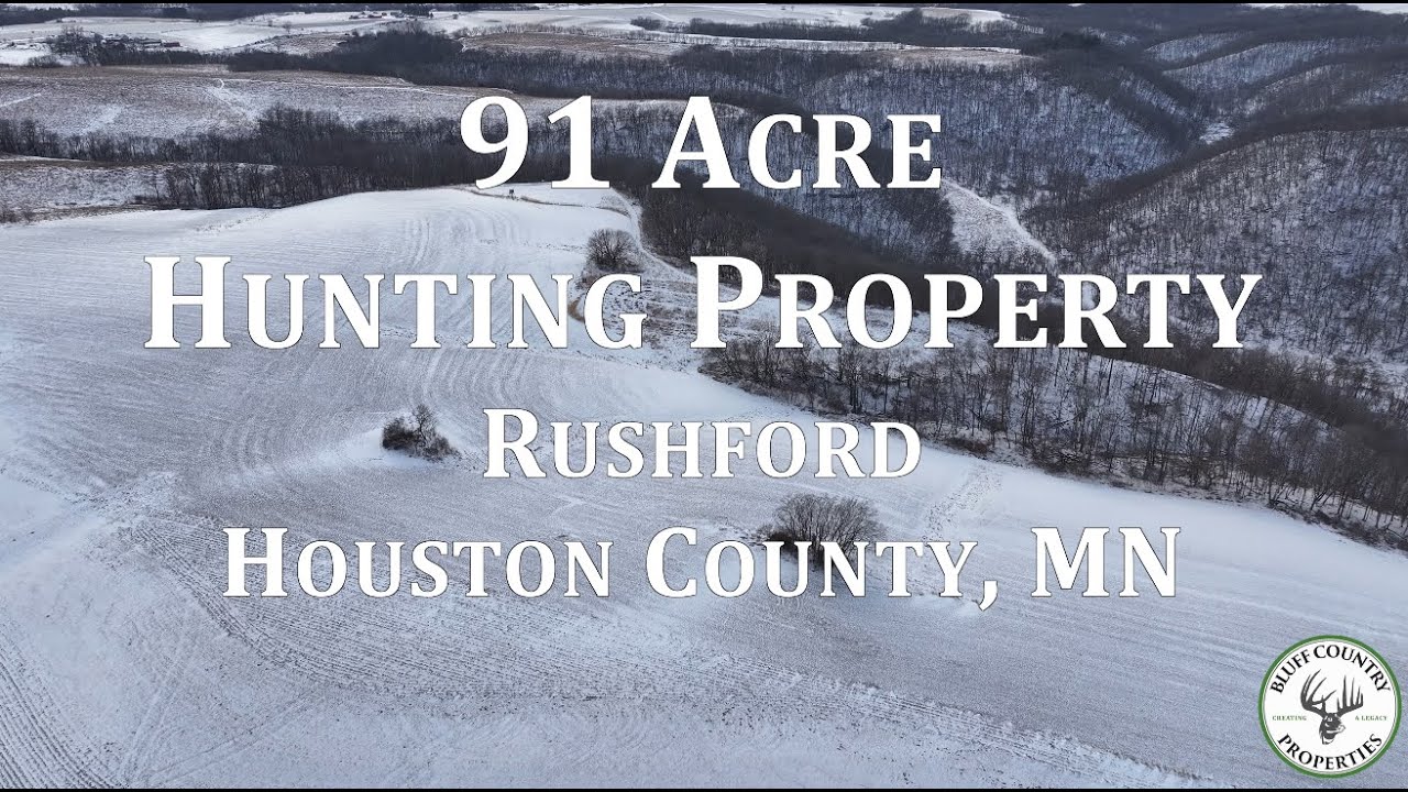 91 Acre Turnkey Hunting Property | Rushford | Houston County, MN