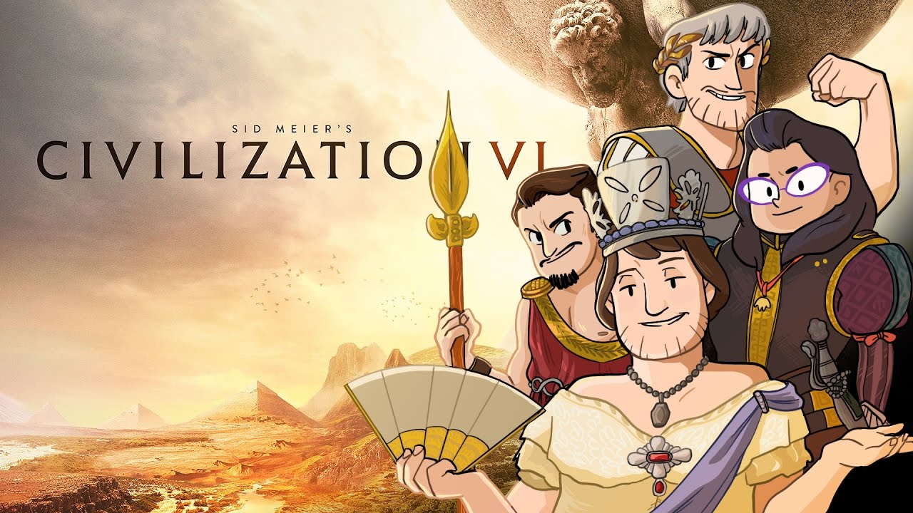 Civilization VI - #1 - A Barbaric Beginning! (Multiplayer Let's Play)