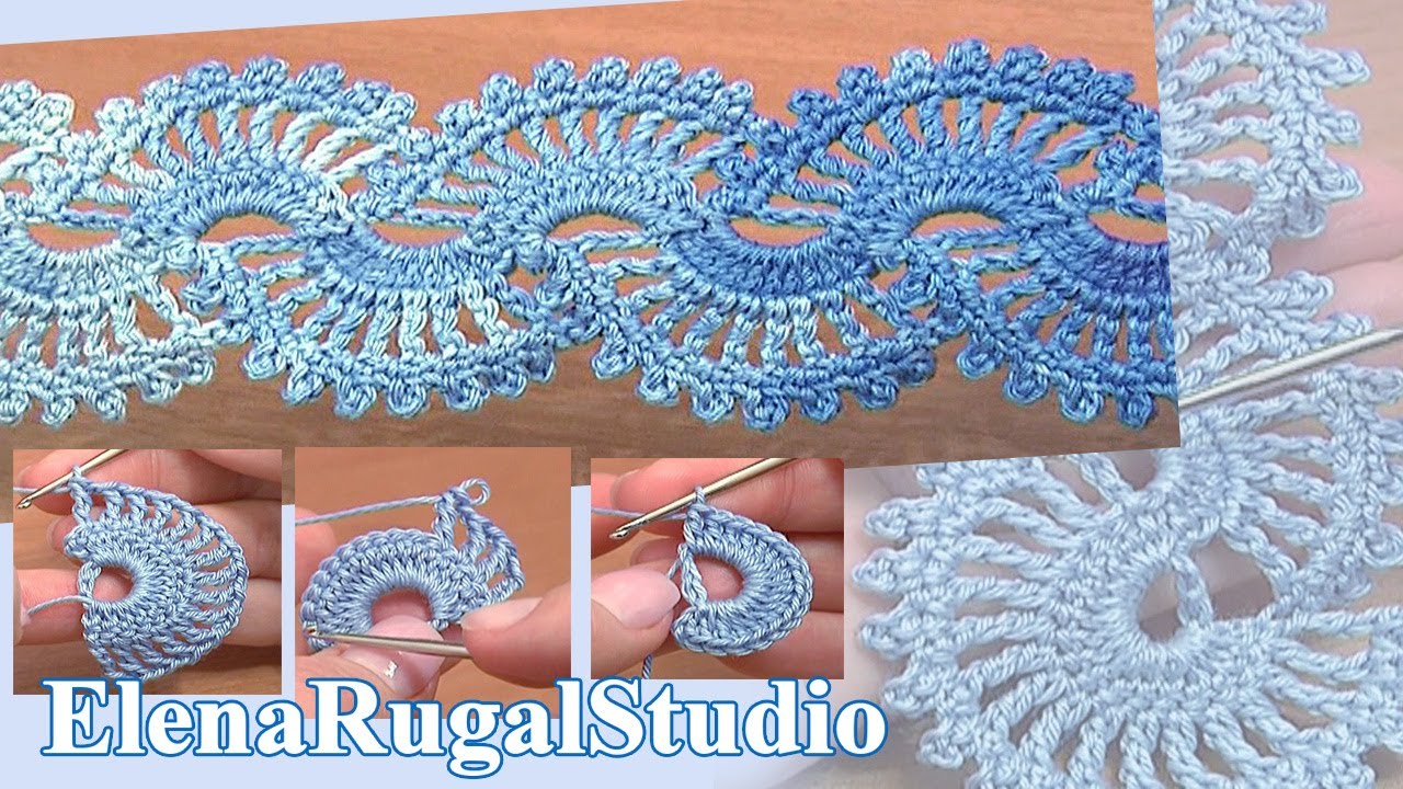 How to do Crochet Lace Tape Bracelet