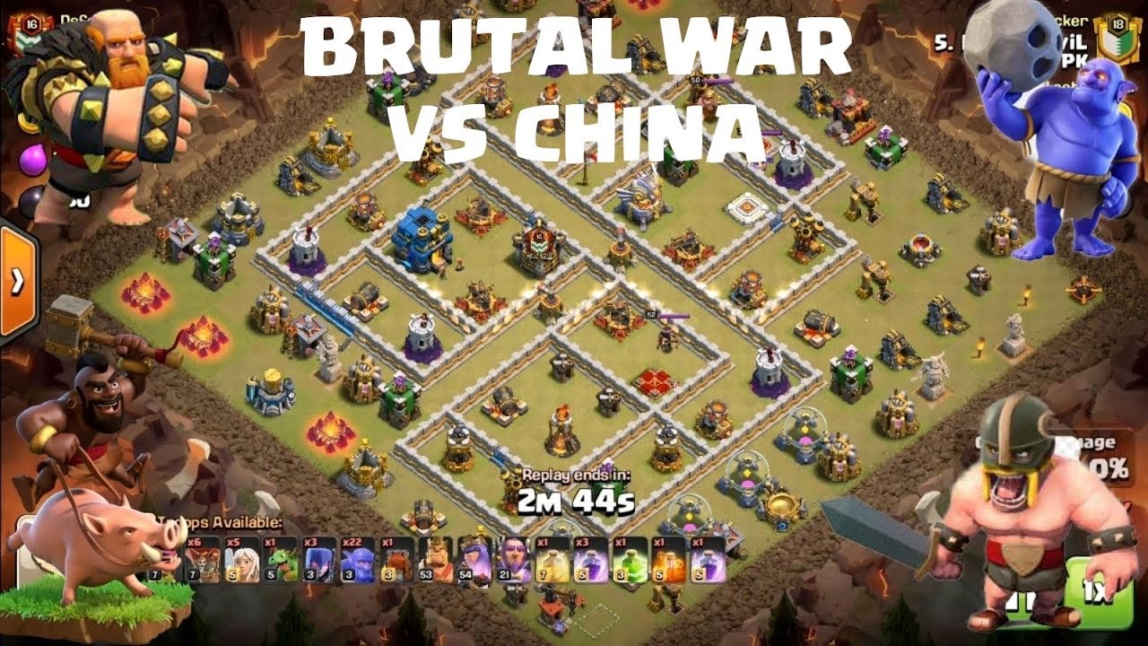 TH12 TH11 war attack Strategy | RIP 16 WIN STREAK