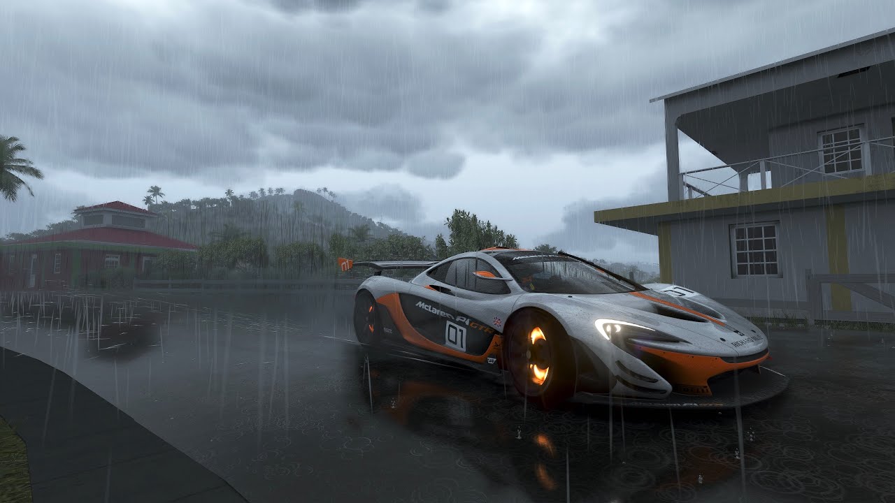 Assetto Corsa 2023 Ultra Graphics | CSP 1.80 | Pure 0.148 | Rain | SRP with Traffic | Union Island