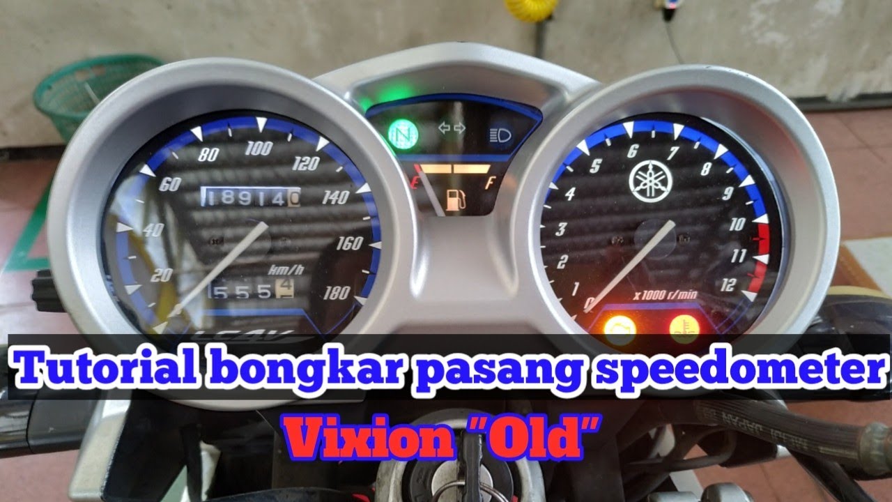Bongkar Pasang speedometer Vixion Old