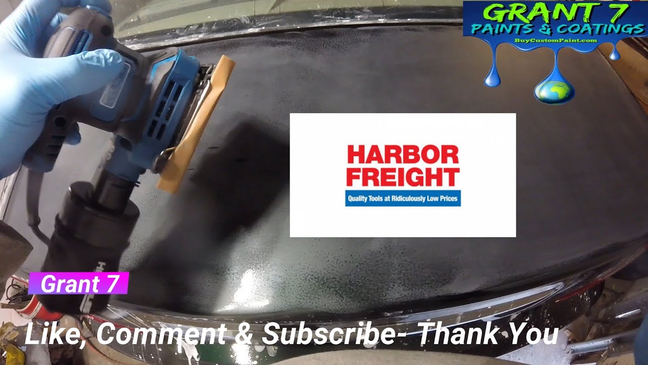 Hercules 2.4 Amp 1/4 Sheet Palm Finishing Sander Review Harbor Freight