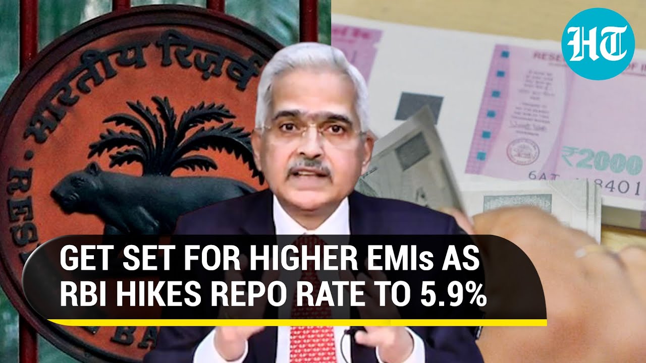 RBI hikes repo rate by 50 bsp; Slashes GDP forecast for FY23 | Watch