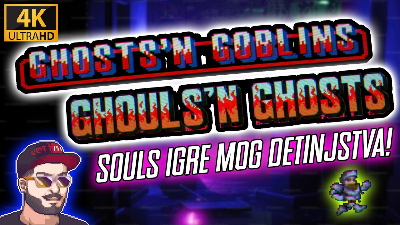 🔴NAJTEŽE IGRE MOG DETINJSTVA: GHOSTS`n`GHOULS`n`GOBLINS!  (FULL GAME!)  [4K/ARCADE]