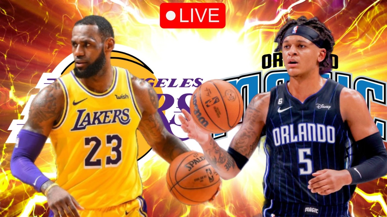 🏀 NBA 🏀 Los Angeles Lakers vs Orlando Magic LIVE Play by Play & Reaction